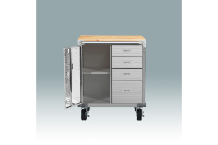 20205 series 4-Drawers Steel Rolling Cabinet